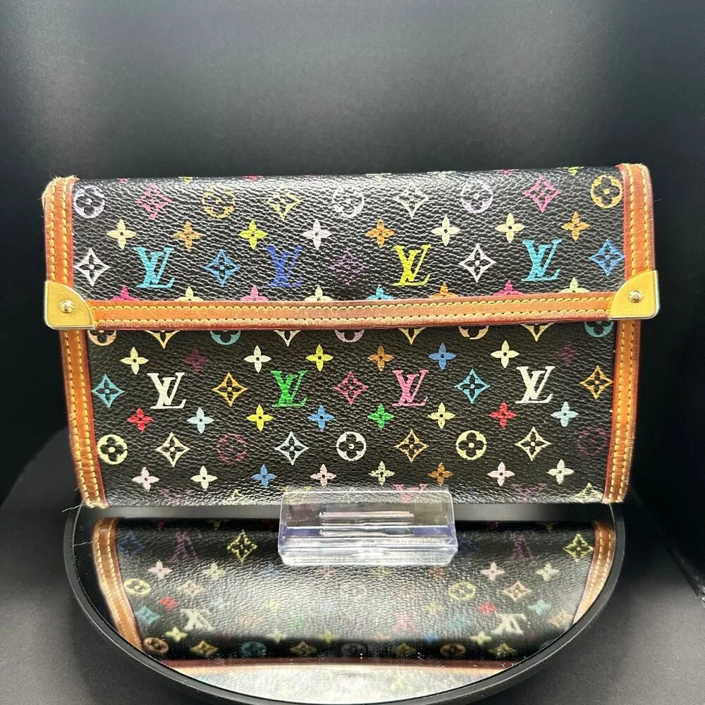 Louis Vuitton Takashi Murakami Porte Trésor International Wallet w/COA - ECU
